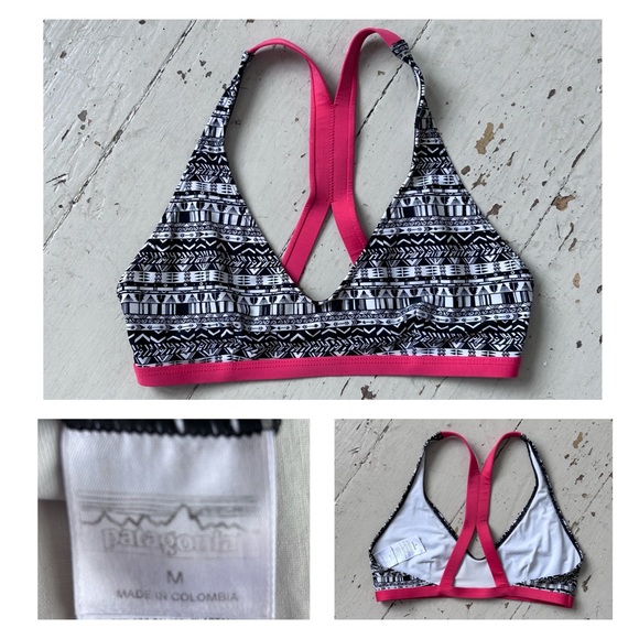 Patagonia Tribal Print Swim Suit Top - Picture 9 of 9